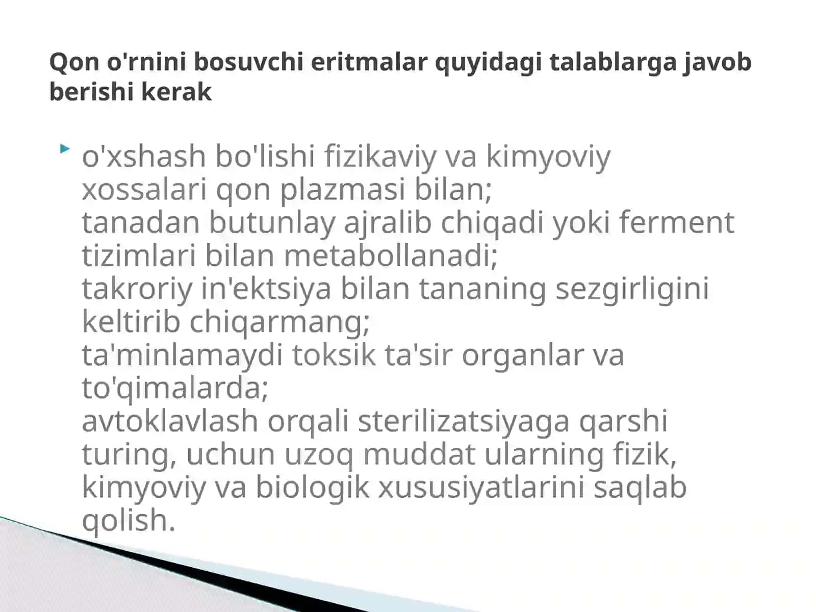 Qono’rninibosuvchisuyuqliklarvaularningtasnifiGemotransfuziya 3