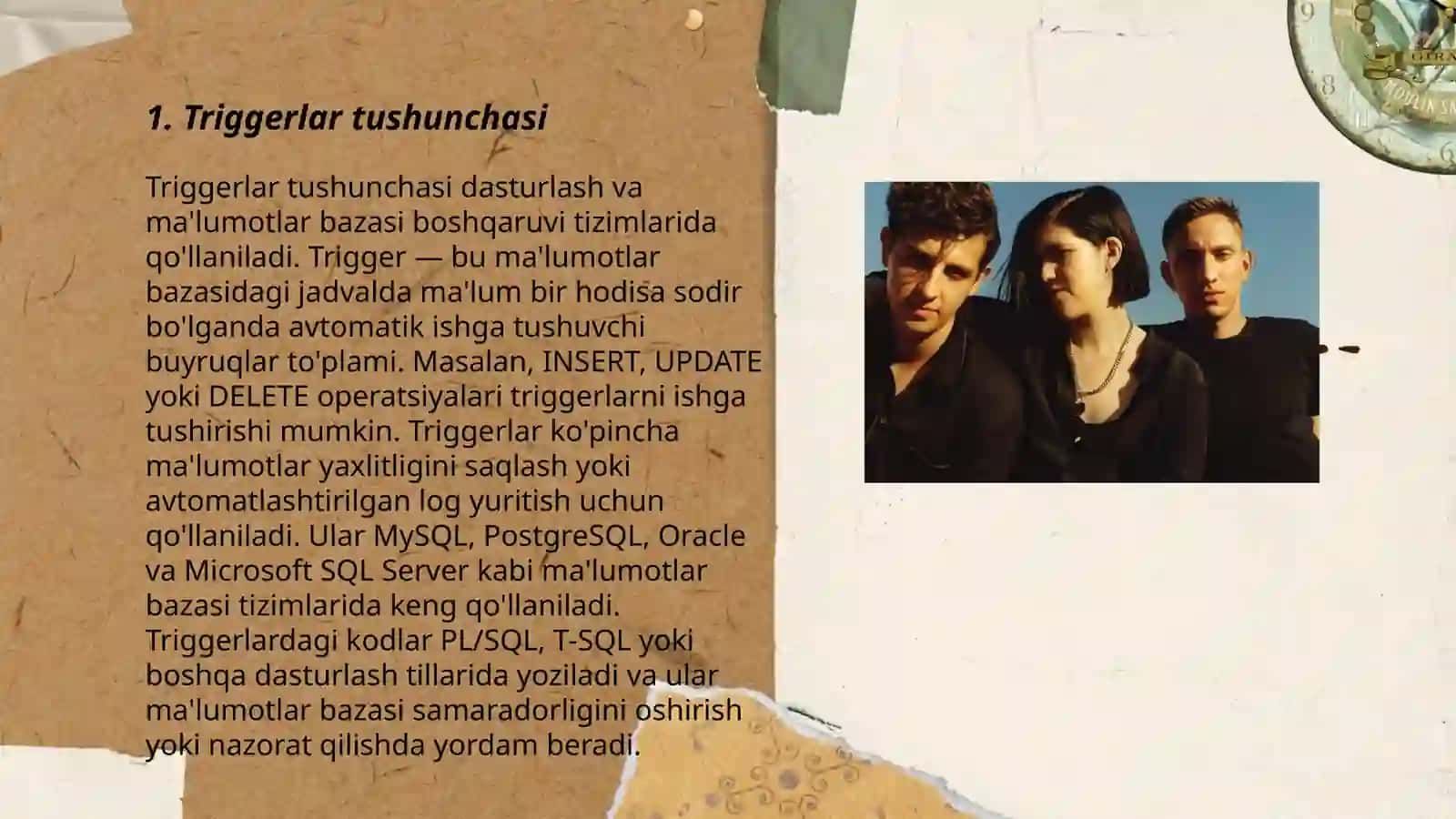 Triggerlar tushunchasi 3