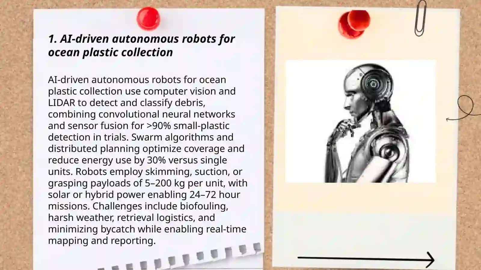 AI-driven Autonomous Robots for Ocean Plastic Collection 3
