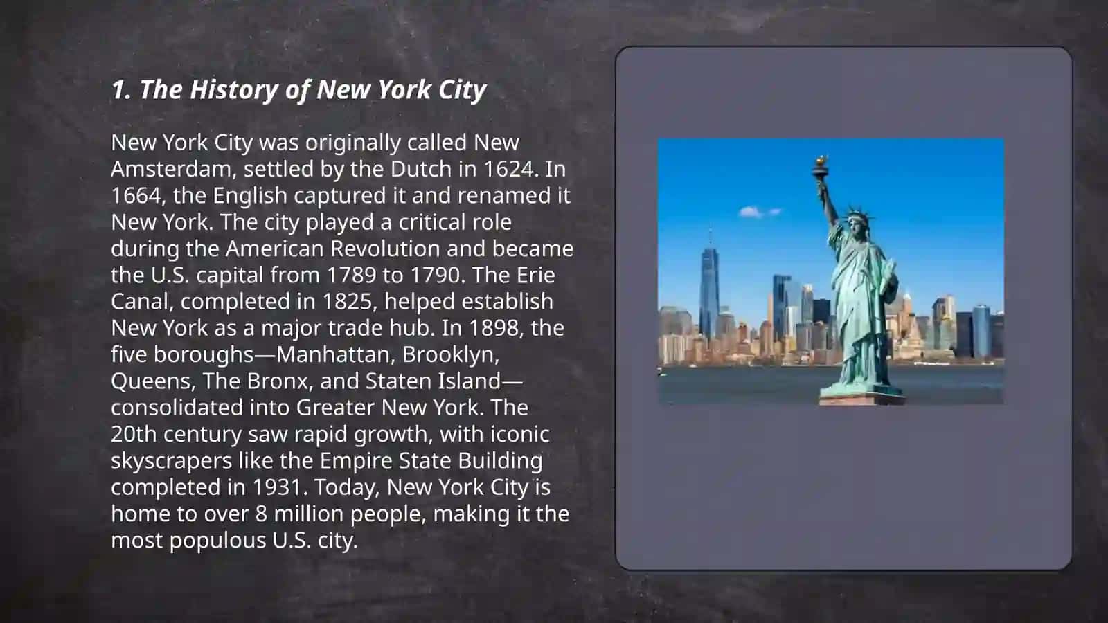 Plan: The History of New York City 3