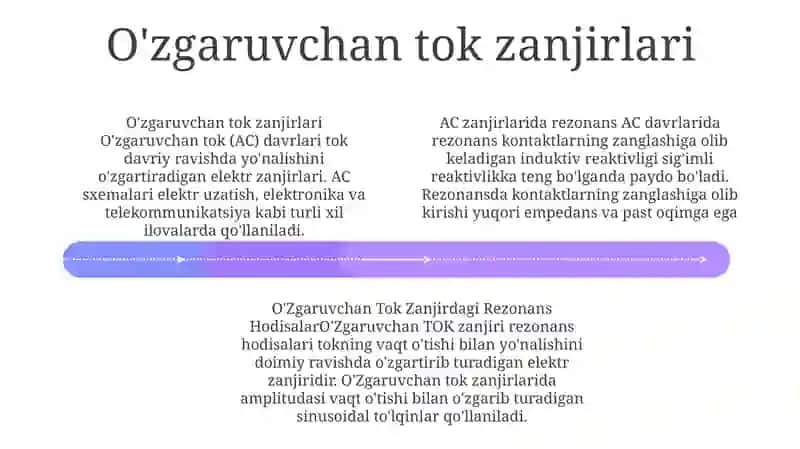 O'Zgaruvchan Tok Zanjirdagi Rezonans Hodisalar 3