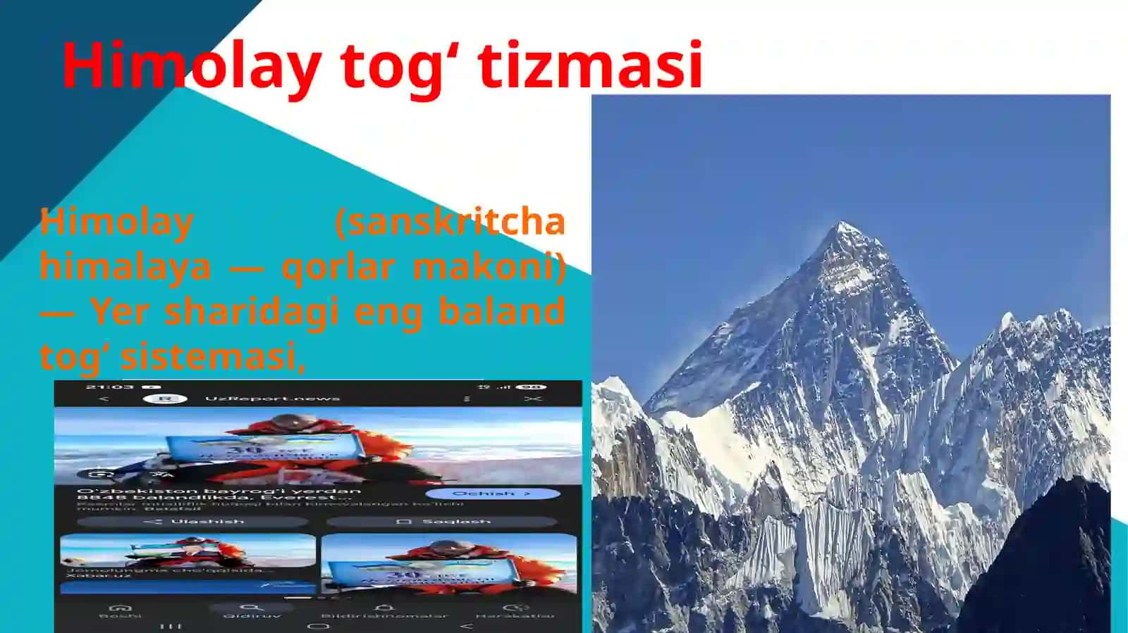 Himolay,AlpvaAndtog‘tizmalari 3