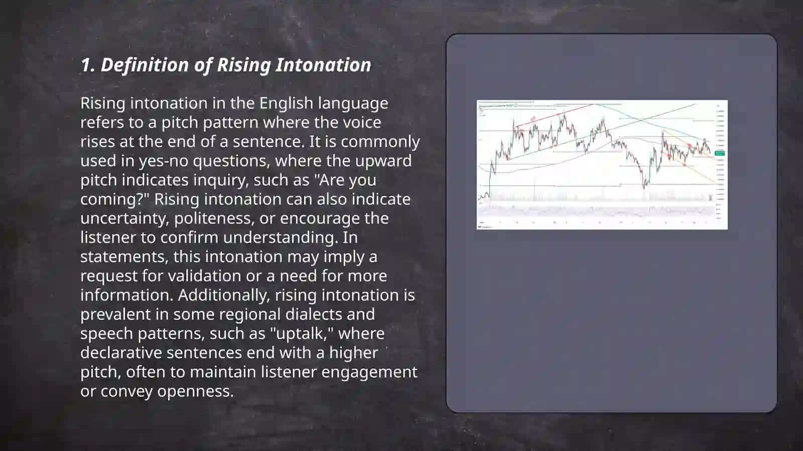 Rising and falling intonation 3