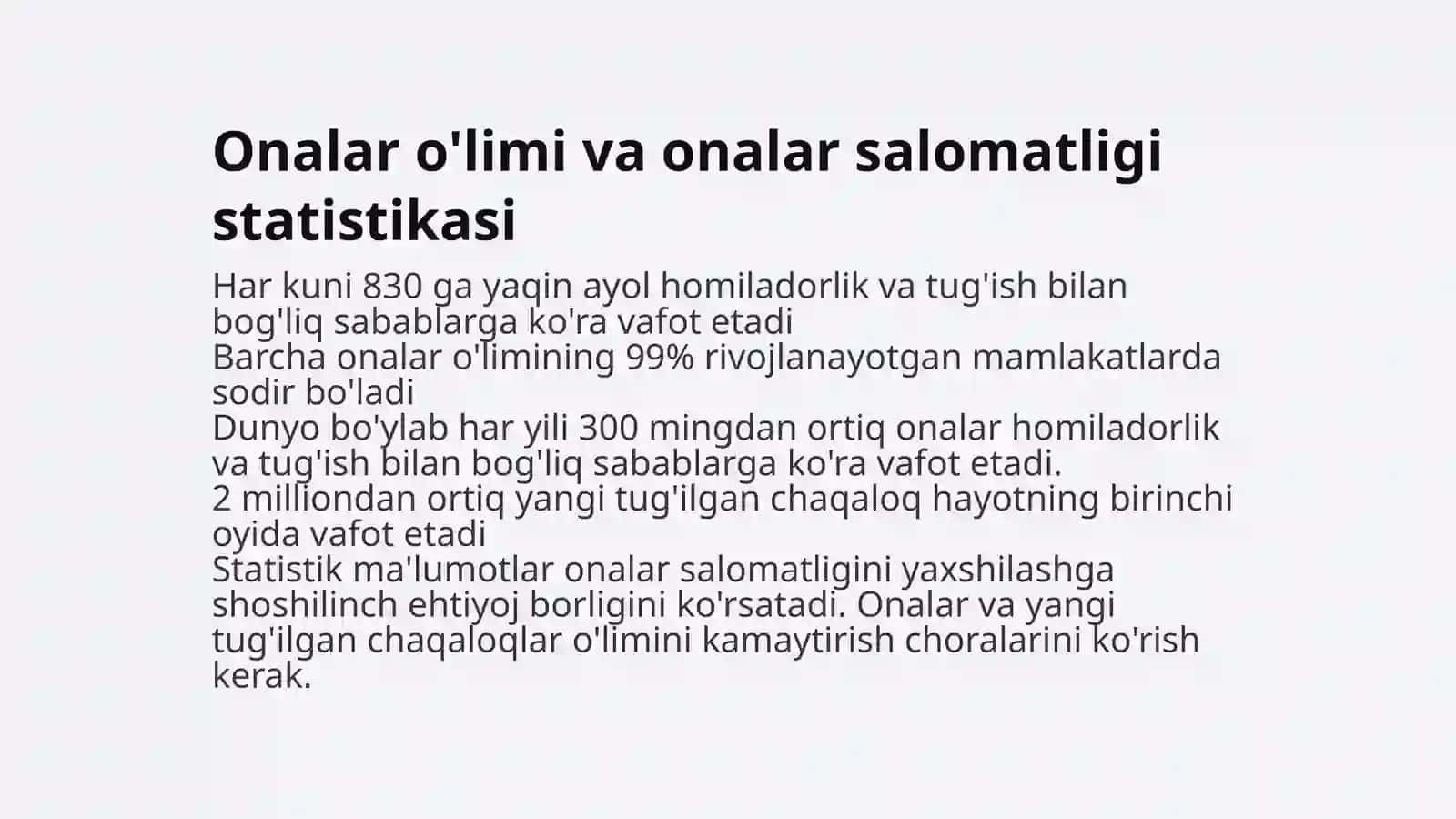 Ona salomatligi – kelajak poydevori 3
