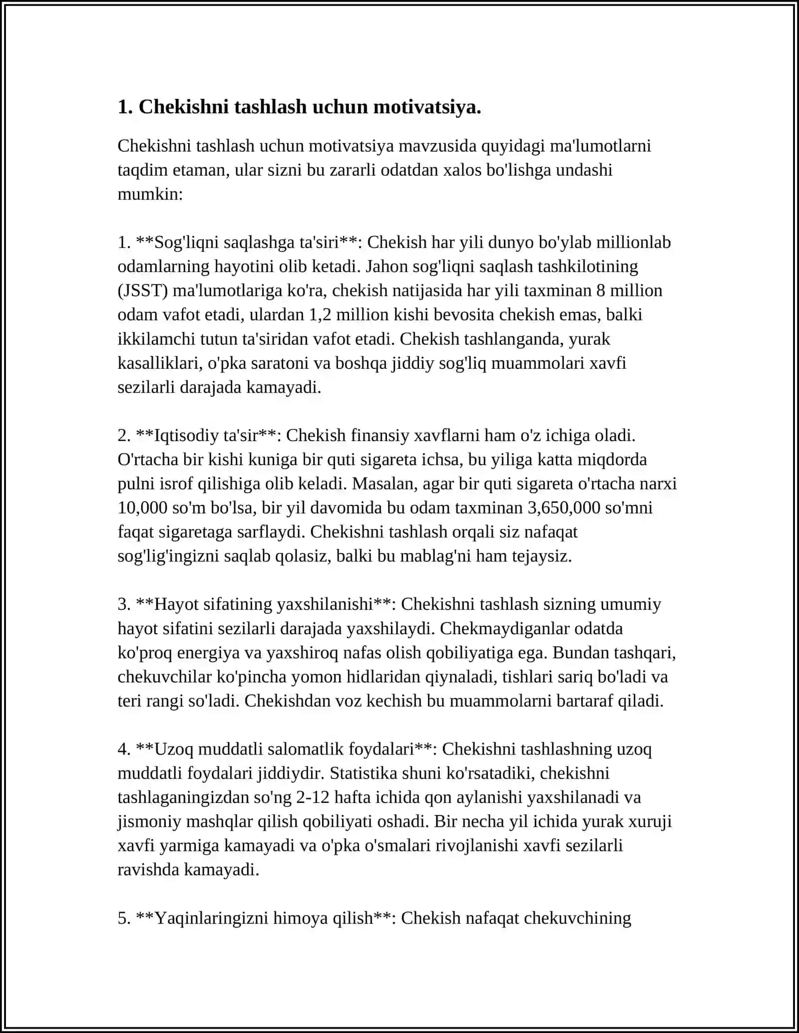 QON KETISHINI TO'XTATISH USULLARI 3
