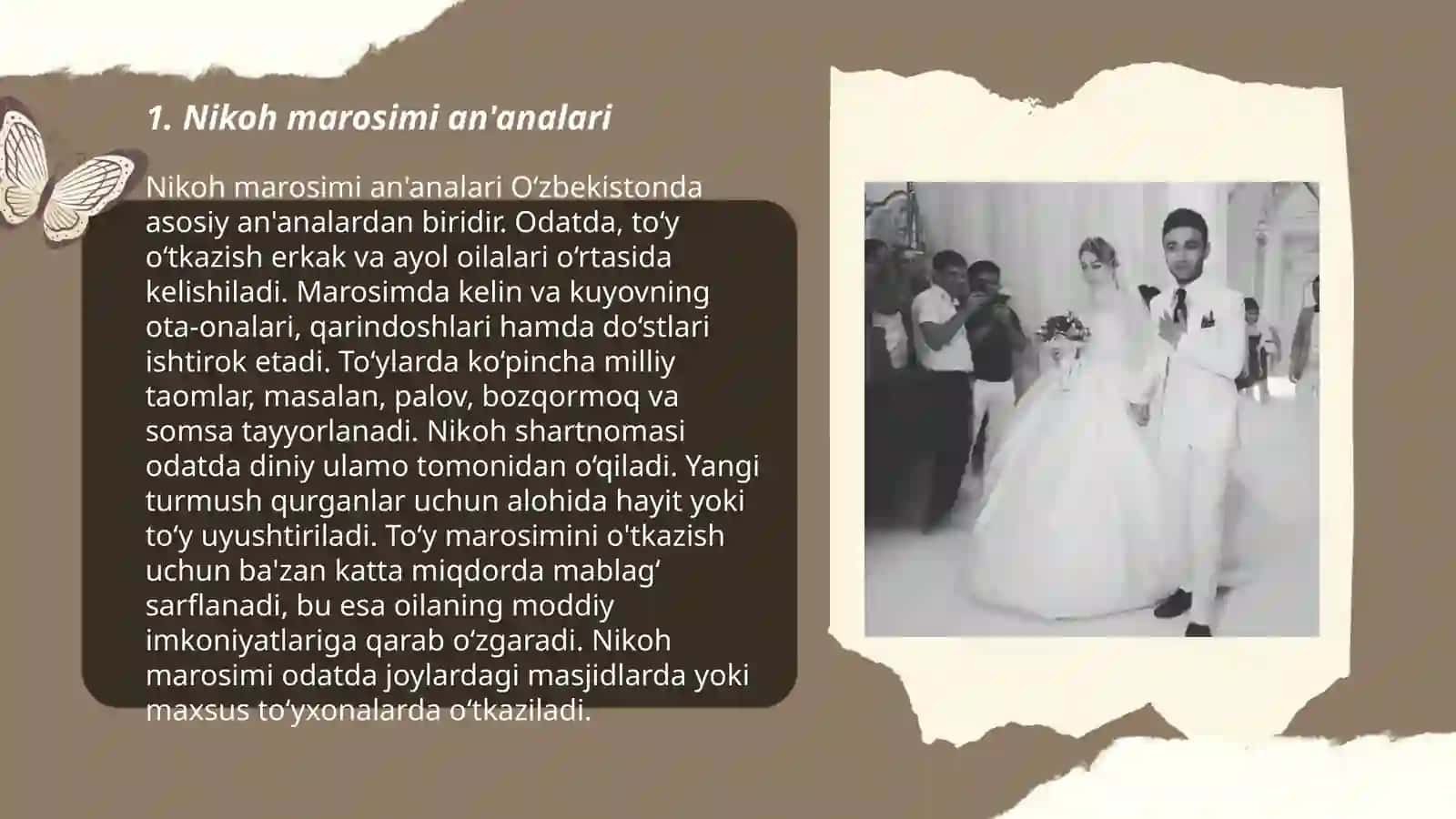 O'zbek millatidagi nikoh to'yi 3