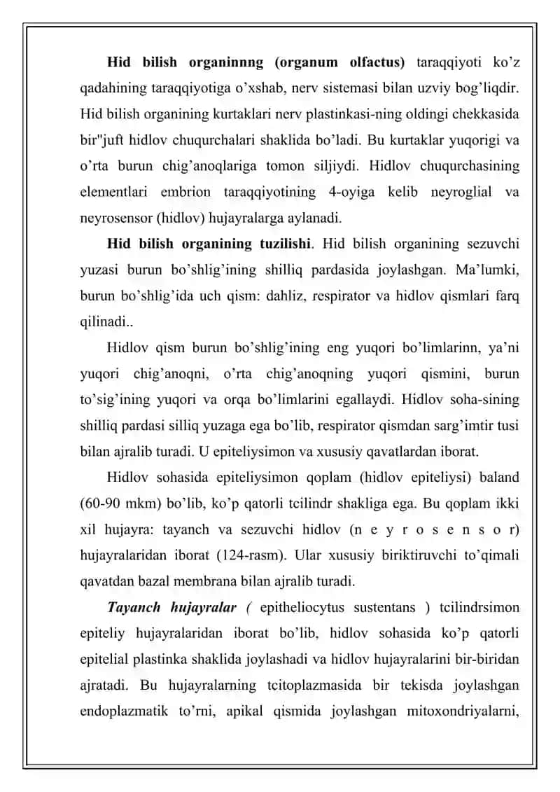 Xid bilish,og’riq idroki 3
