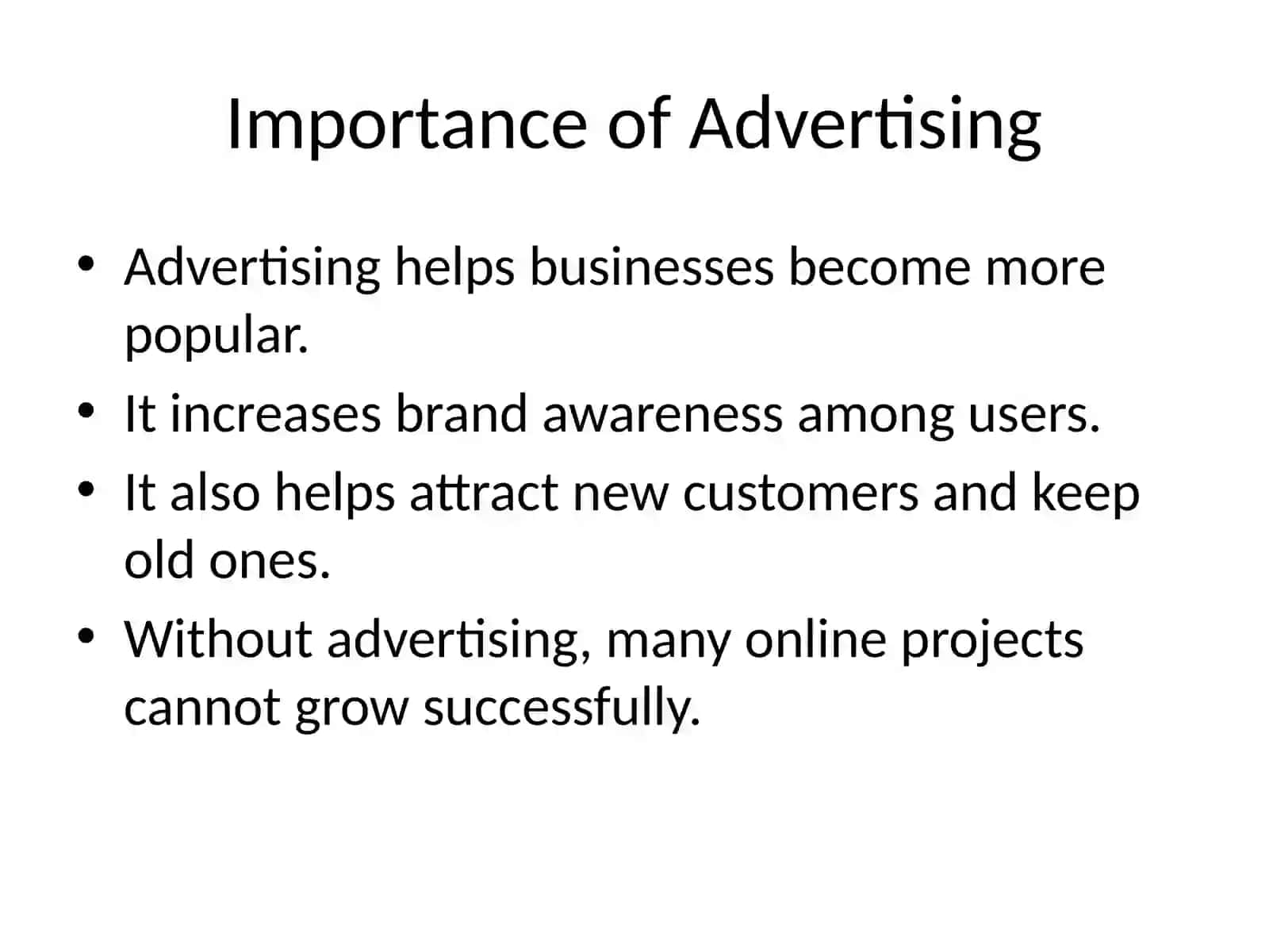 Methods of Using Advertisement in Internet-Based Projects 3