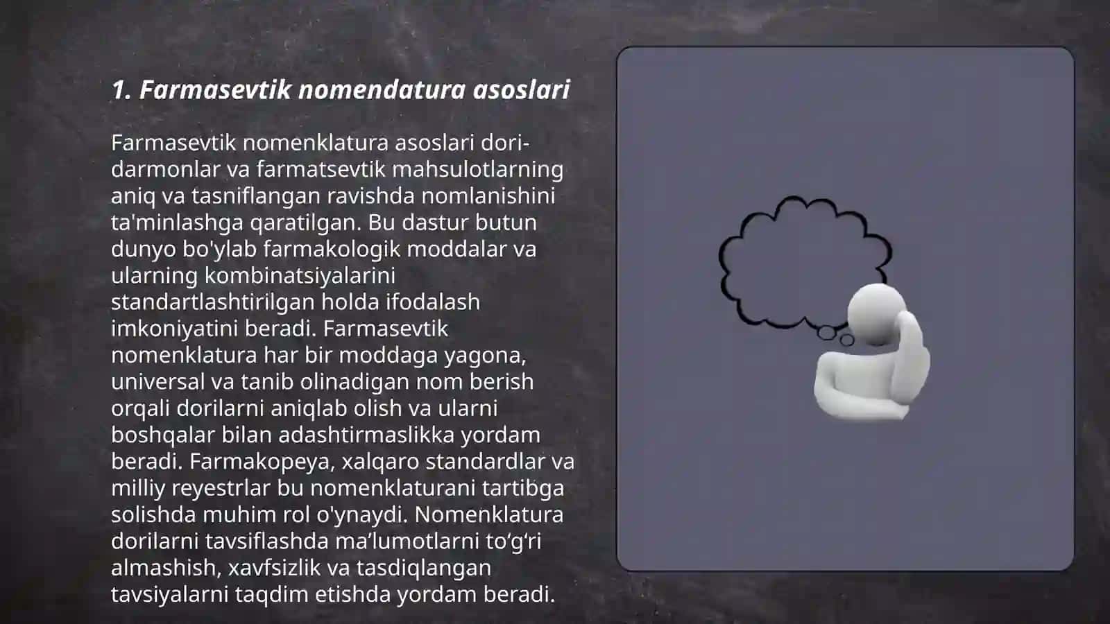 Farmasevtik xodimlar nomenklaturas va shtatlari 3