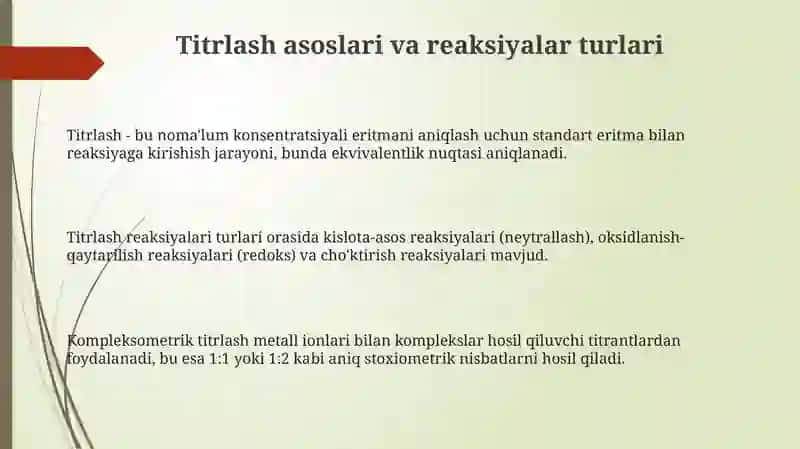 Titrimetriya asoslari 3