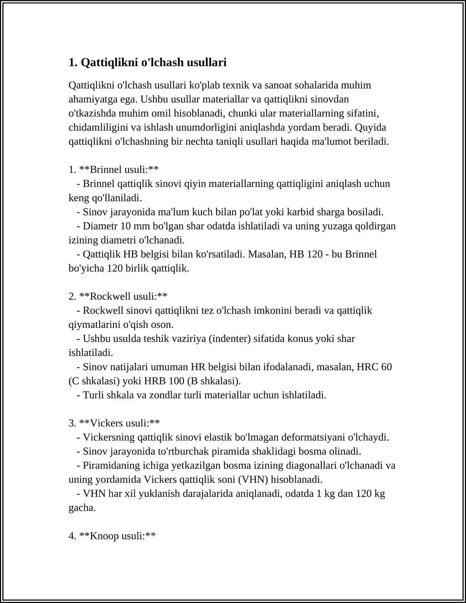 SUVNI QATTIQLIGINI ANIQLASH TEXNOLOGIYASI 3