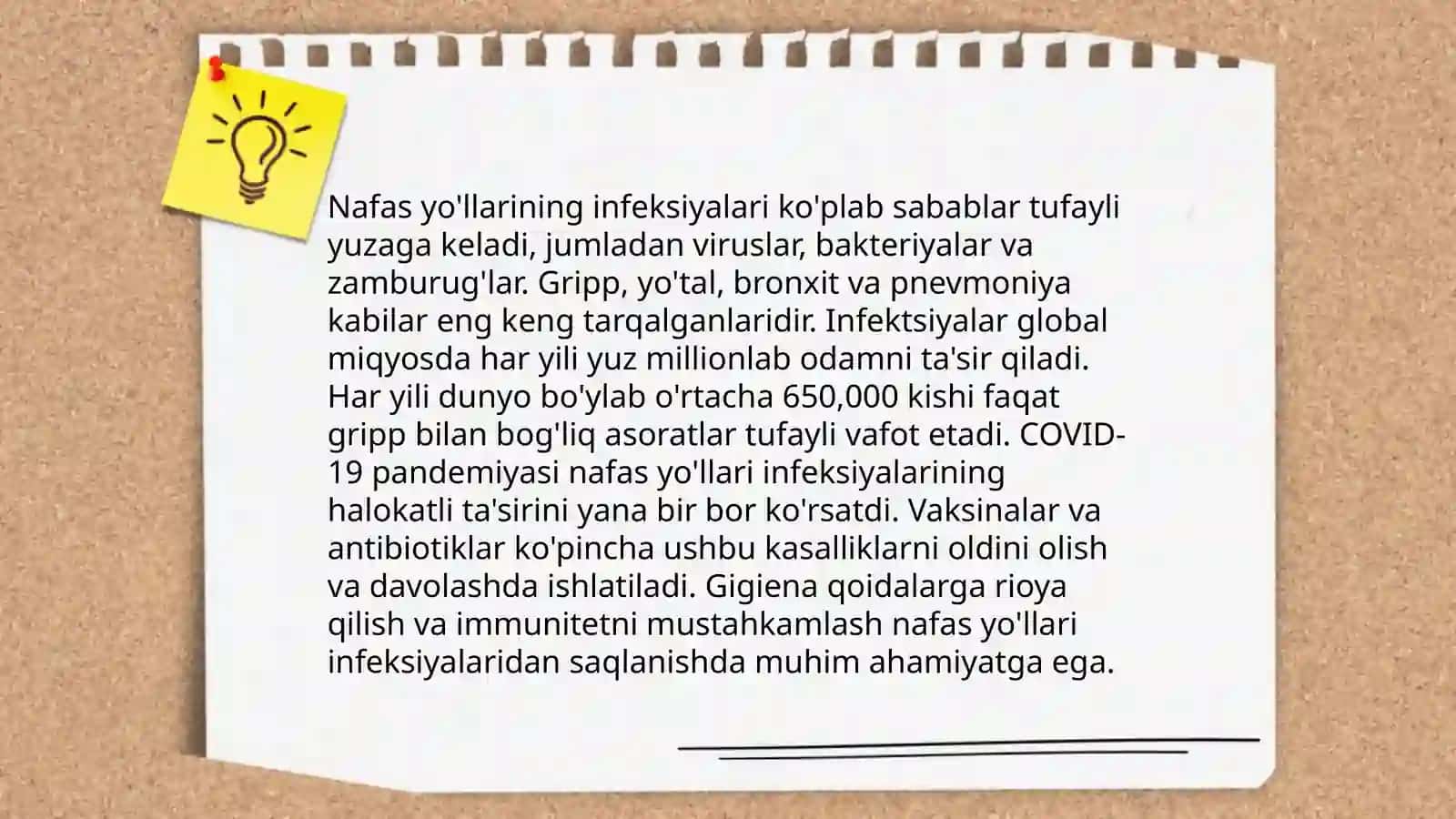 Nafas olish aʼzolarining yalligʻlanish kasalliklari 3
