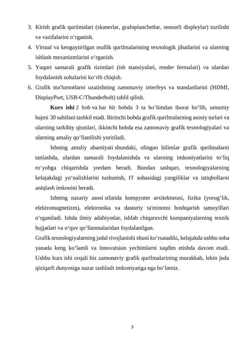 Grafikaning zamonaviy qurilma vositalari  va ularning ishlash prinsipi 3