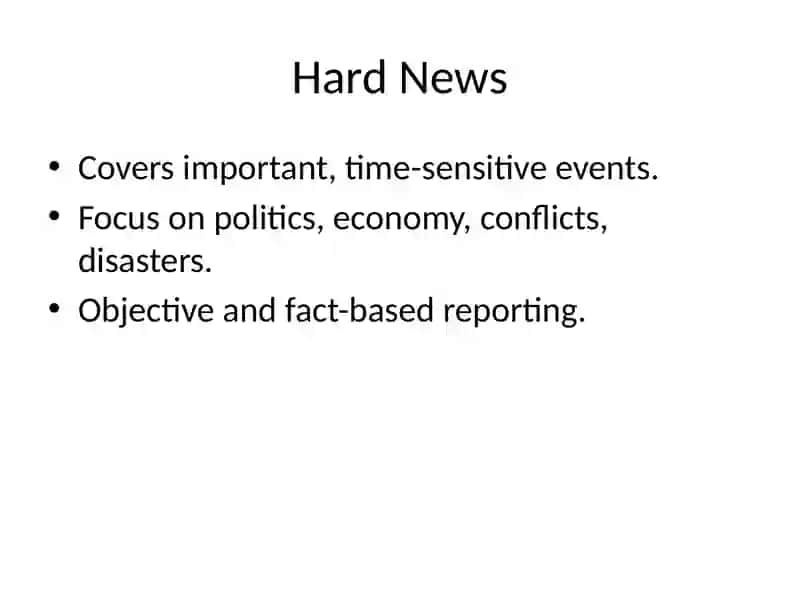 Types of News 3