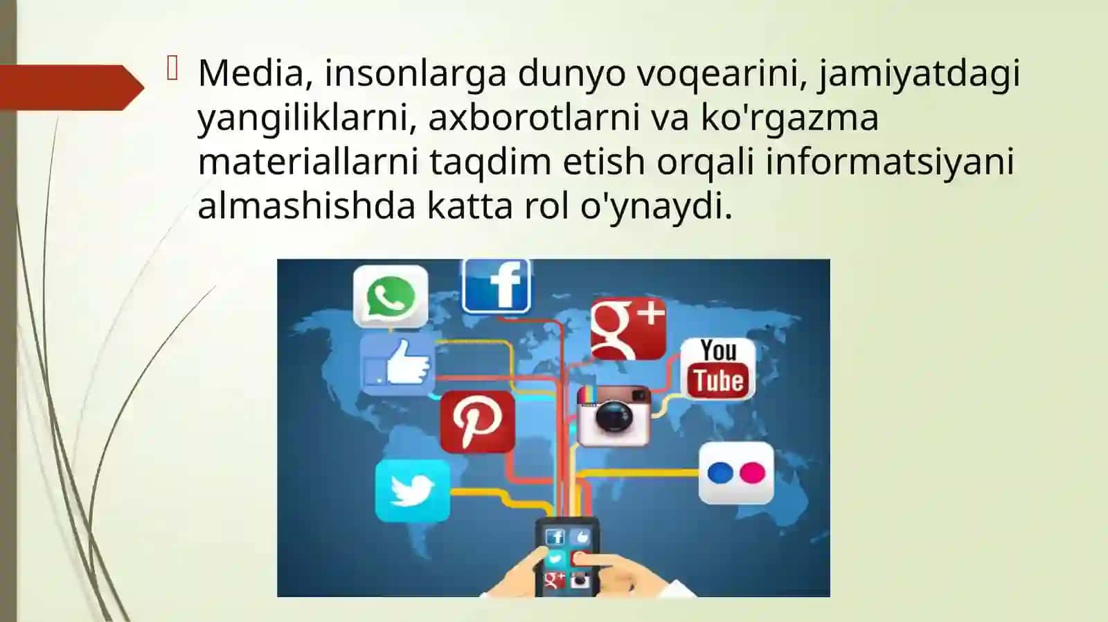Media va axborot tili, media va an’anaviy matnlarni o’qish 3