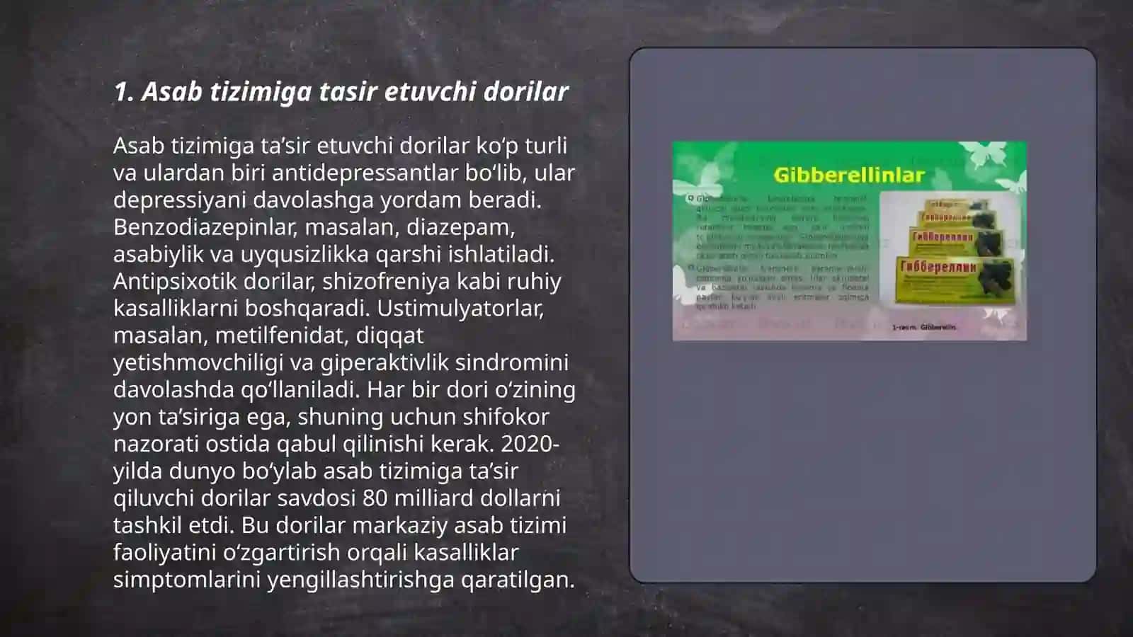 Fiziologik sistemalarga tasir etuvchi dori moddalar formokologiyasi 3