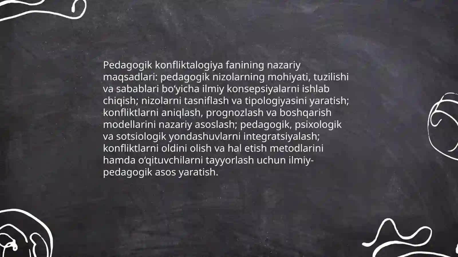 Pedagogik konfliktalogiya fanining maqsad va vazifalari 3