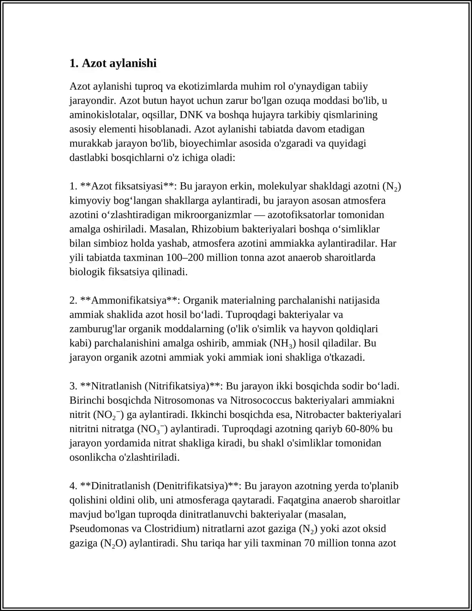 TABIATDAGI MODDALAR ALMASHINUVİDА BAKTERİYALARNING ROLİ 3