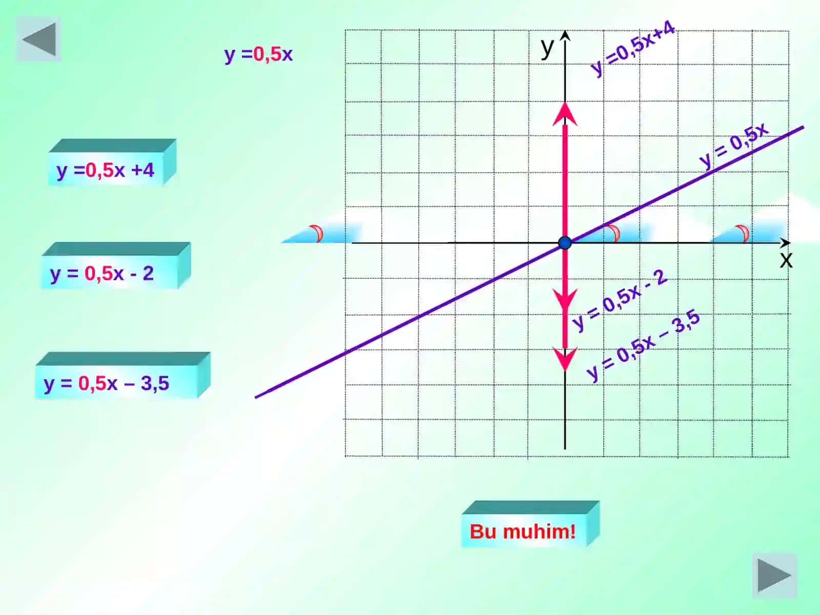 Chiziqli funksiya 3