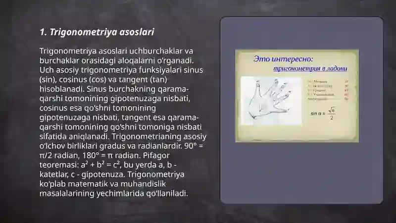 Trigonometriya 3