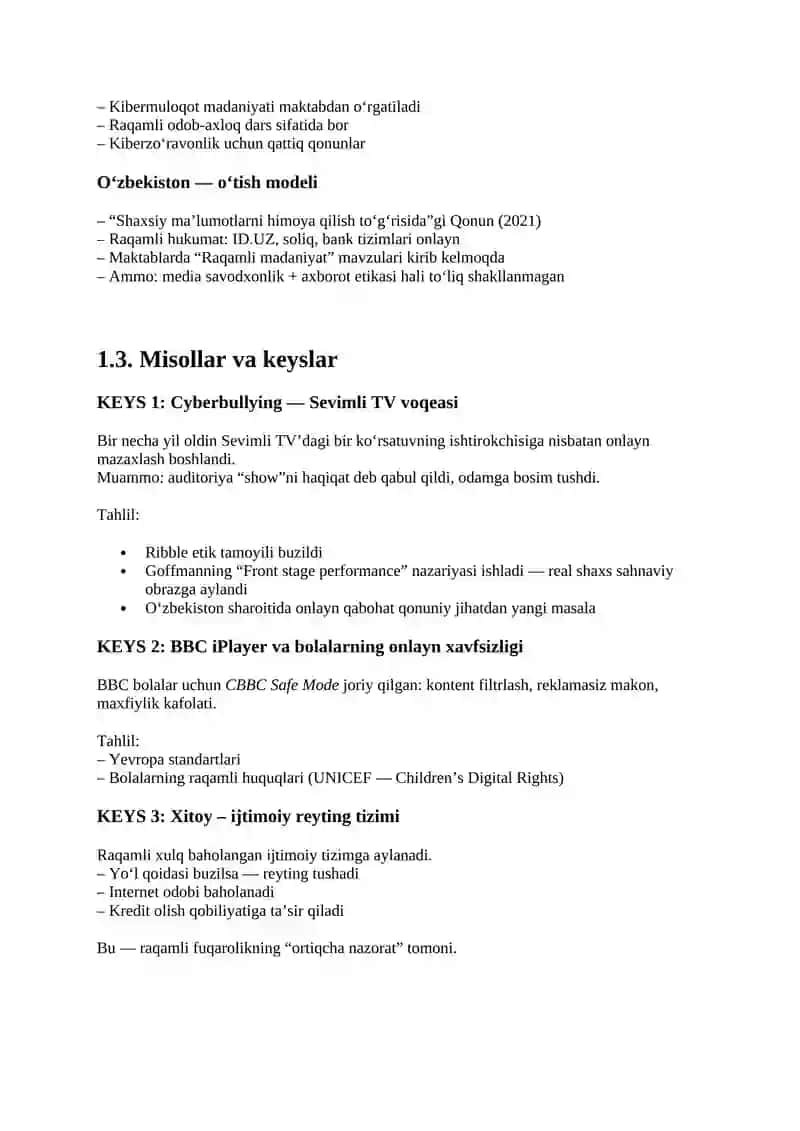 Raqamli fuqarolik (Digital Citizenship) 3