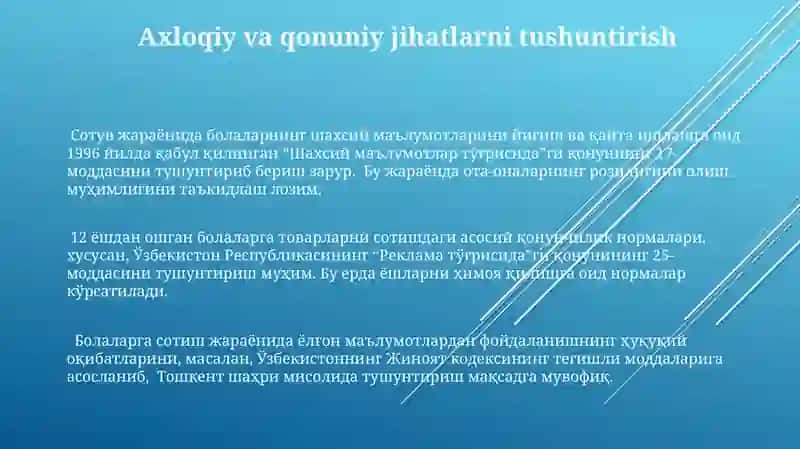 Bolalarning savdoga oʻrgatish jarayoniga tayyorgarligini oʻrgatish 3