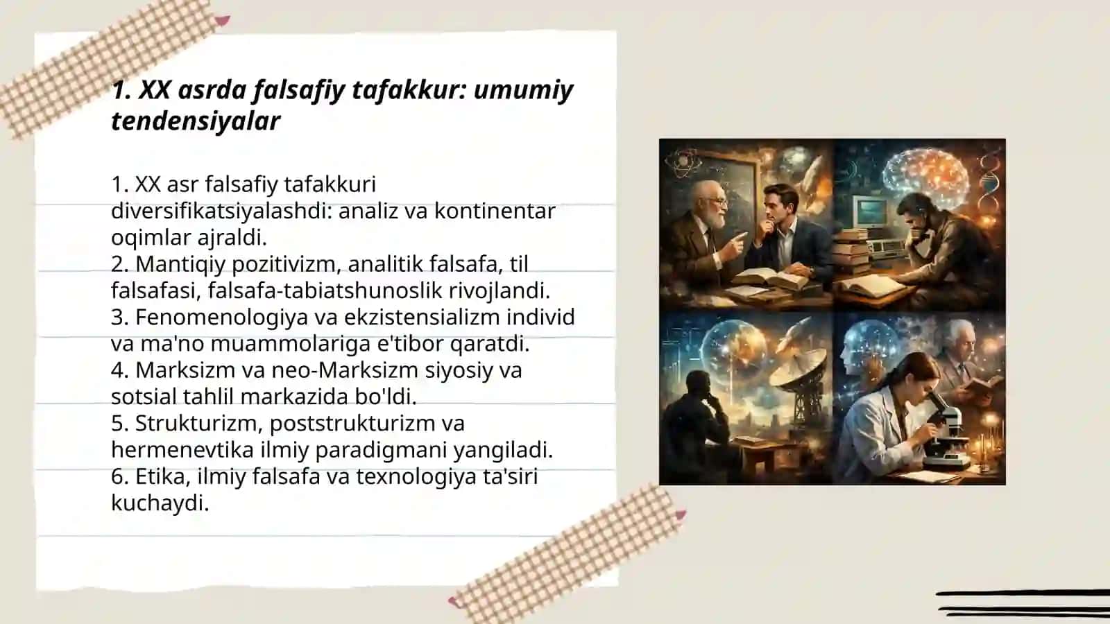 XX asrda falsafiy tafakkurni rivoji 3