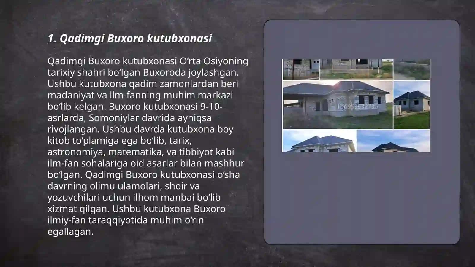 Orta Isiyoning qadimgi kutibxonalari 3