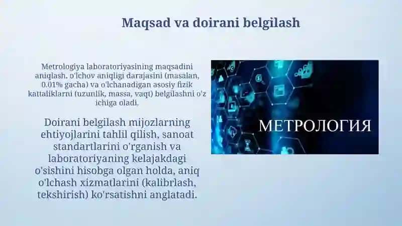 Qiyoslash labaratoriyasini tashkil etish bosqichlari 3