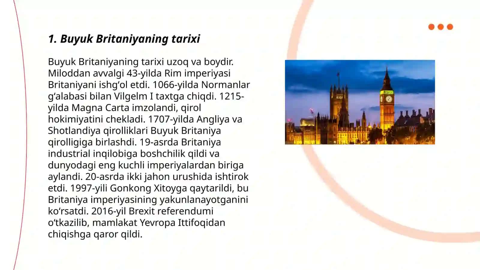 Buyuk Britaniyaning tarixi 3