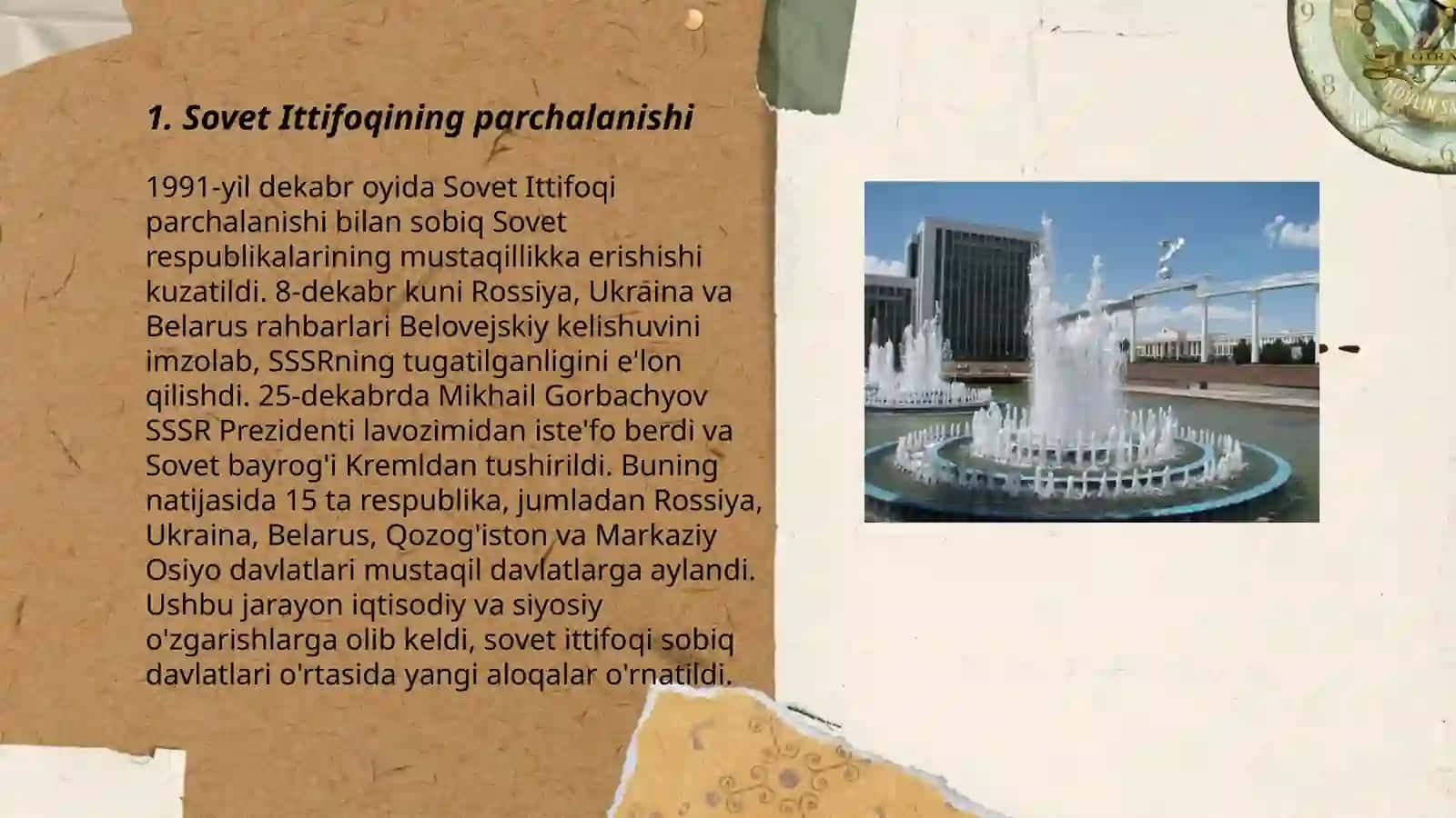 Mustaqillikka erishish arafasida ijtimoiy-siyosiy jarayonlar 3
