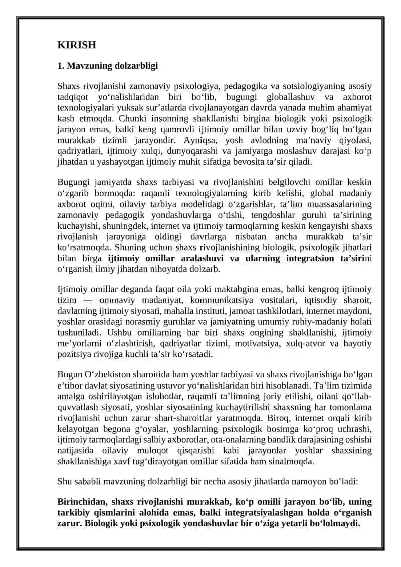 PEDAGOGIKA NAZARYASI VA TARIXI FANIDAN TAYYORLAGAN KURS ISHI 3