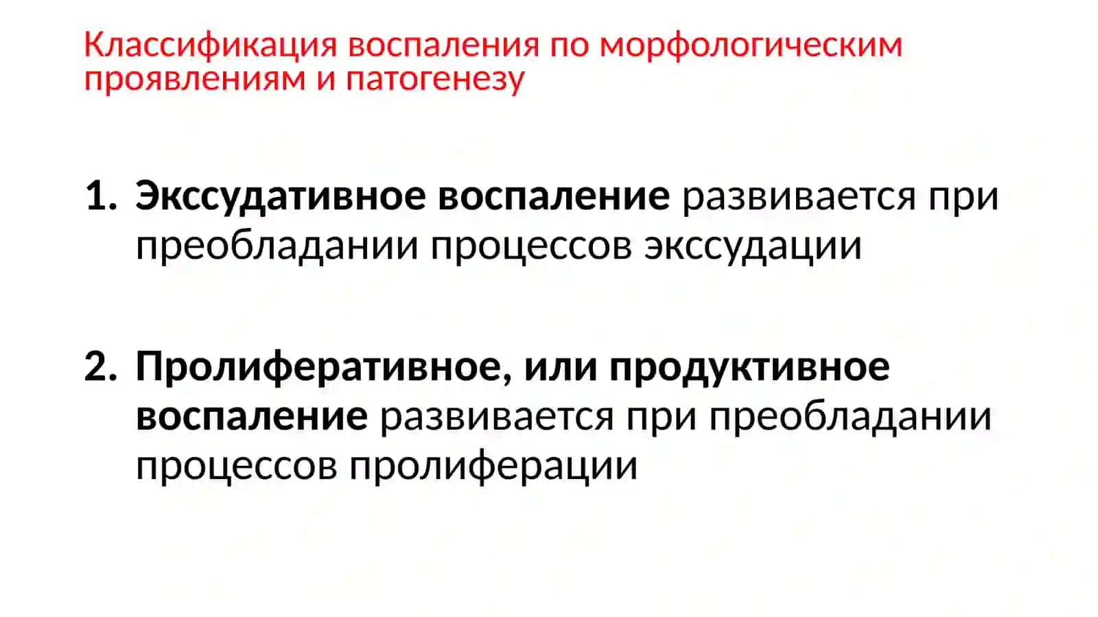 Экссудативное воспаление 3