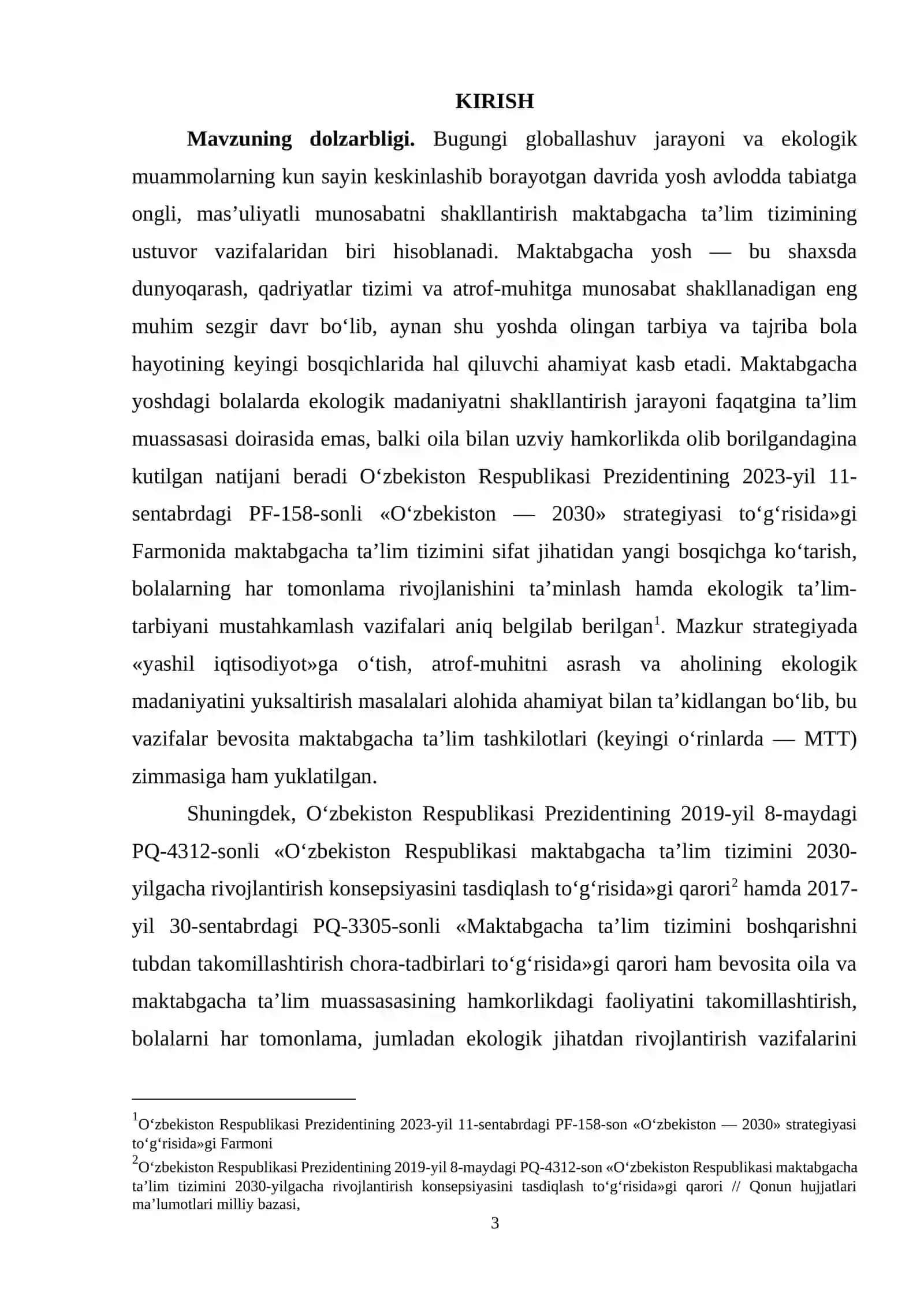 Tabiatga oid oila-bog‘cha loyihalarini ishlab chiqish tajribalari 3