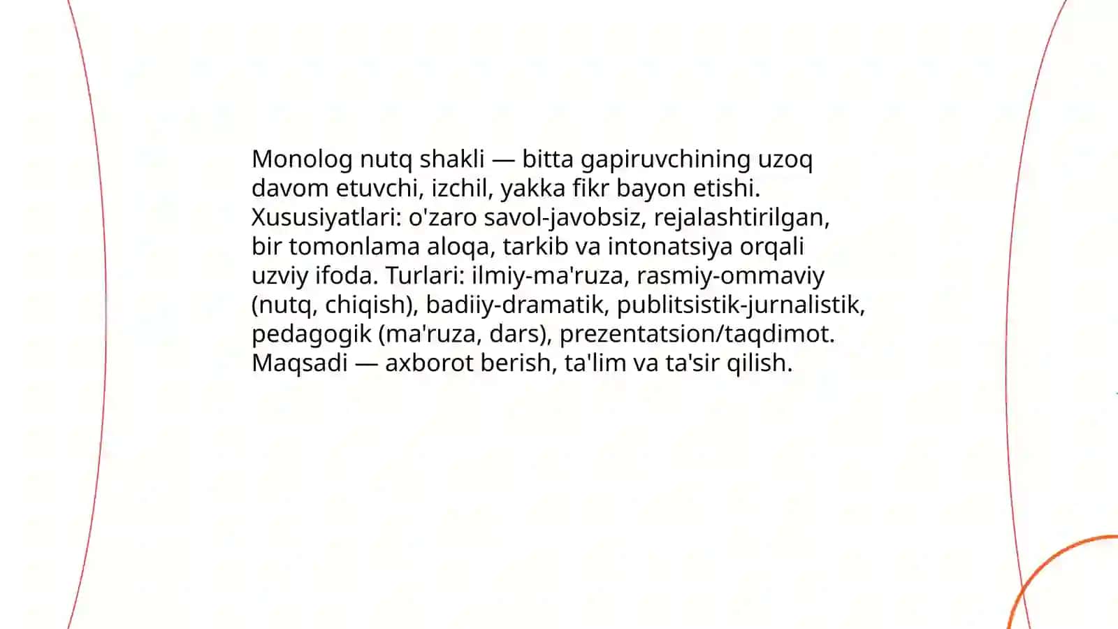 Nutq shakllari va nutq texnikasi 3