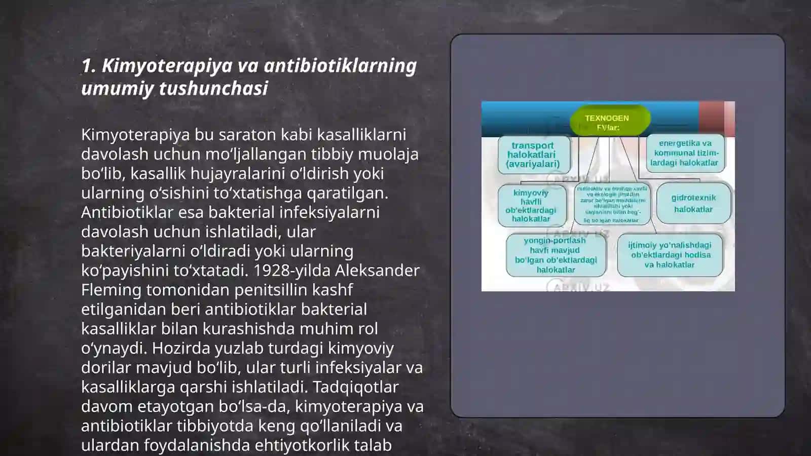 Kimyoterapiya va antibiotiklar, tasnifi, talablari, asoratlari, bakteriyalarning antibiotiklarga sezgirligini aniqlash usullari 3