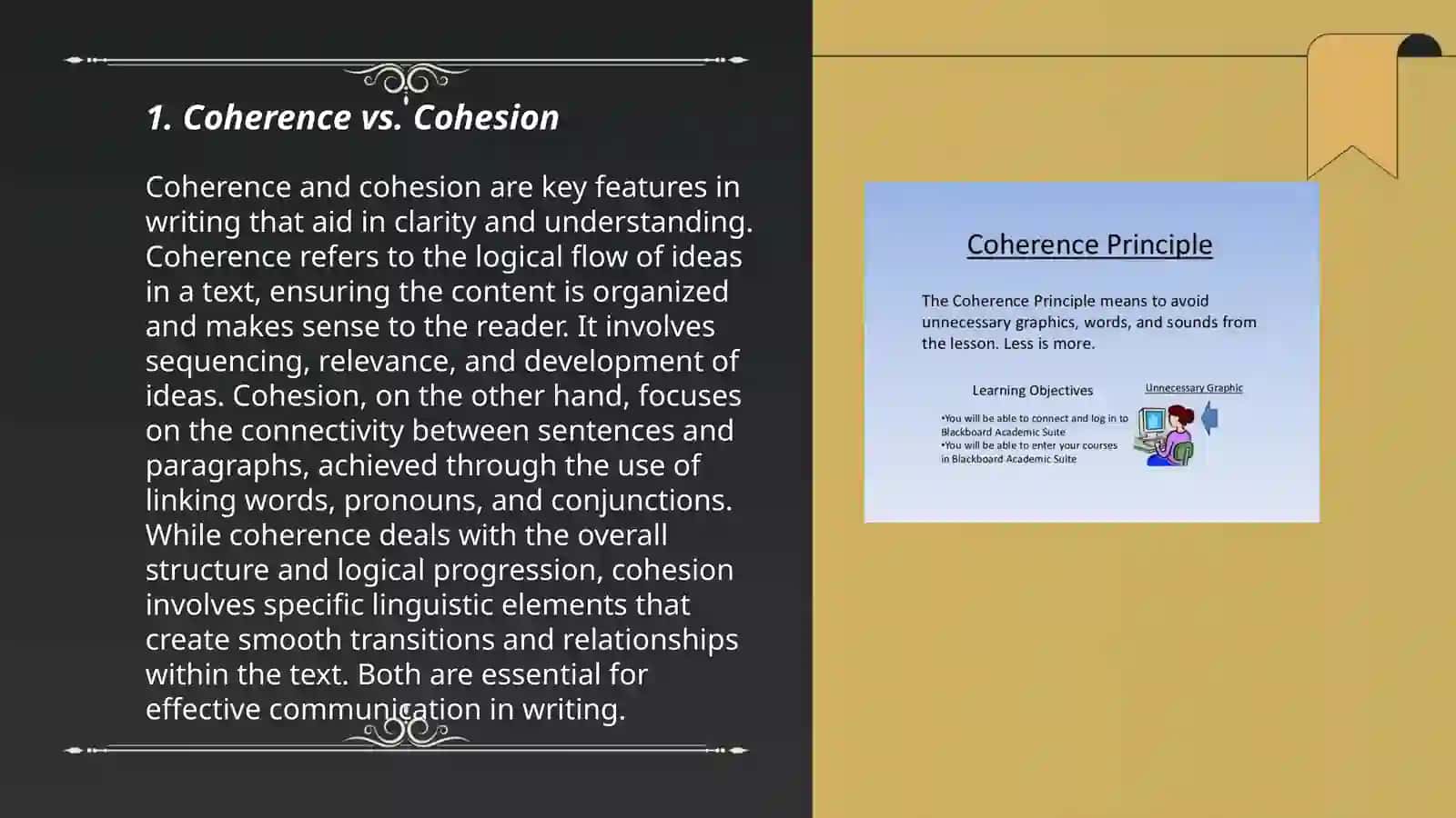 Coherence in discourse 3
