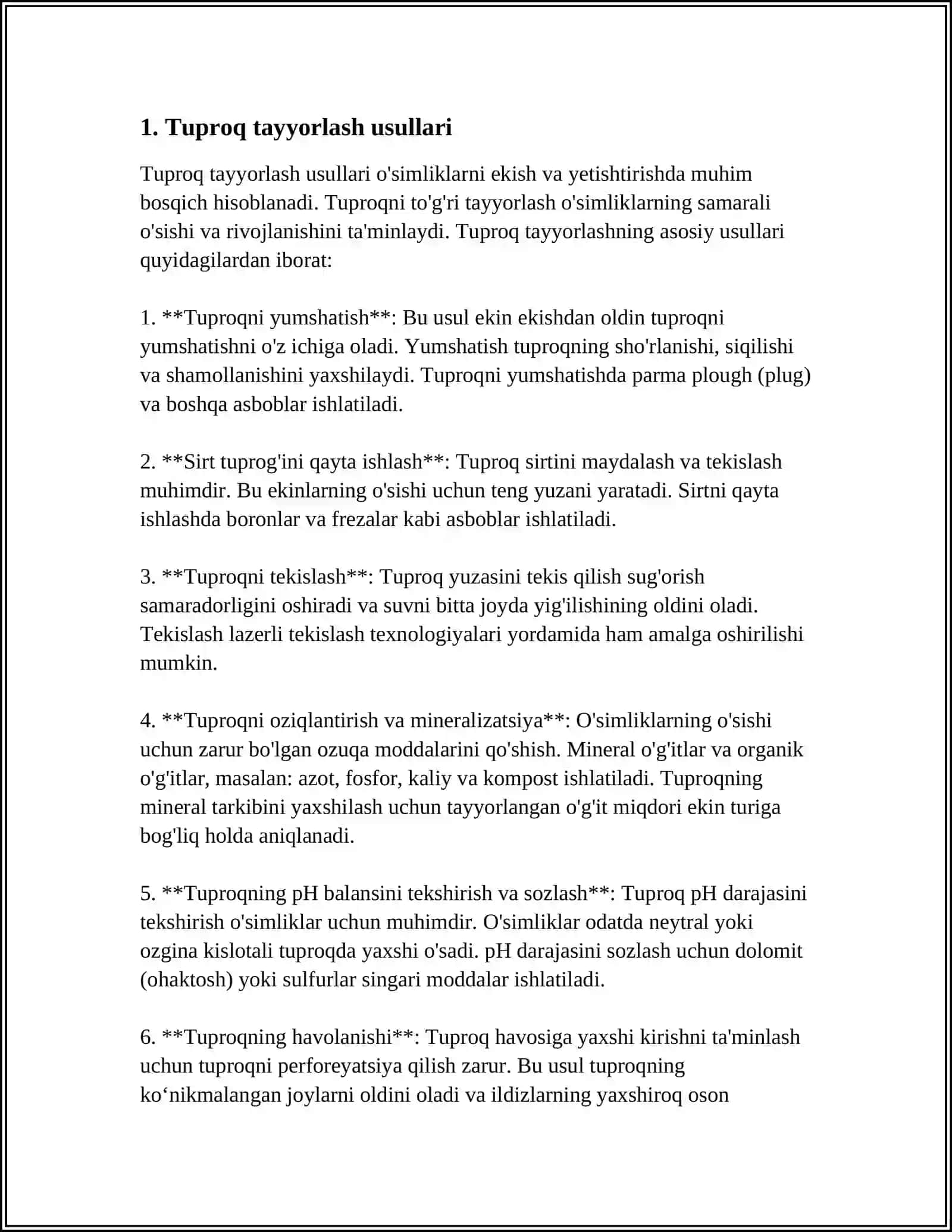 LALMI YERLARDA KUZGI VA BAHORGI BUG'DOY YETISHTIRISH TEXNOLOGIYALARI 3