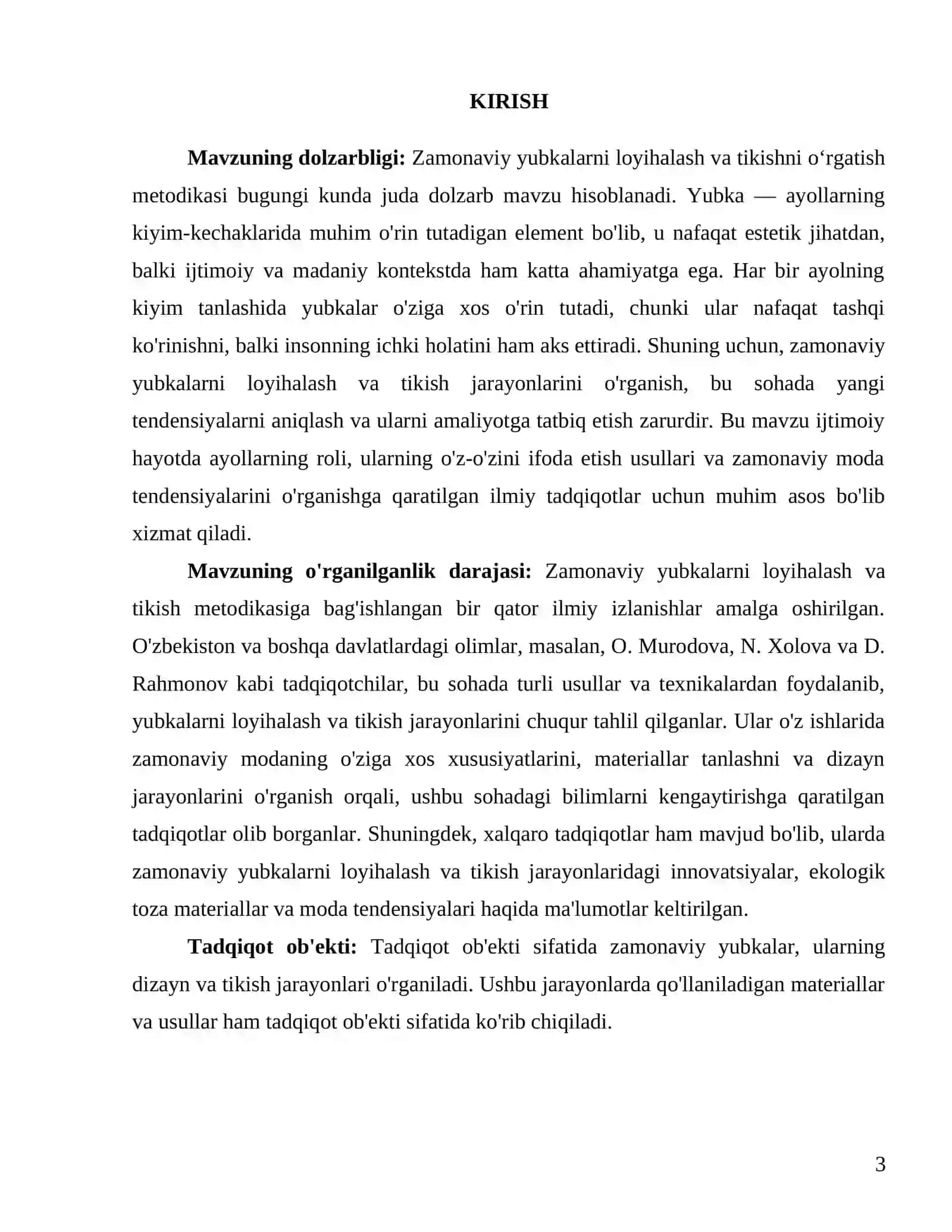Zamonaviy yubkalarni loyihalash va tikishni oʻrgatish metodikasi 3