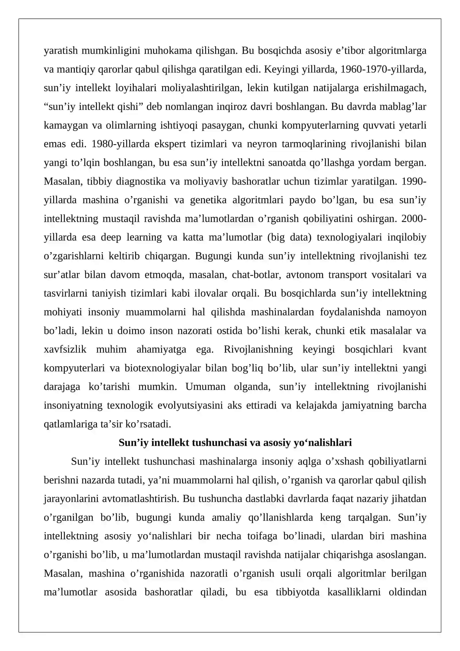 Sun’iy intellekt va inson tafakkuri o‘rtasidagi farqlar 3