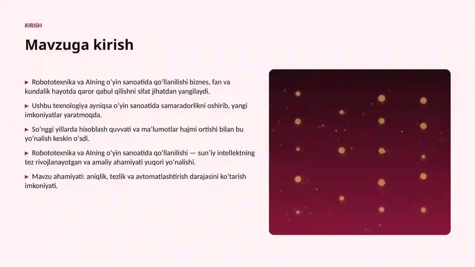 Robototexnika va AIning oʻyin sanoatida qoʻllanilishi 3