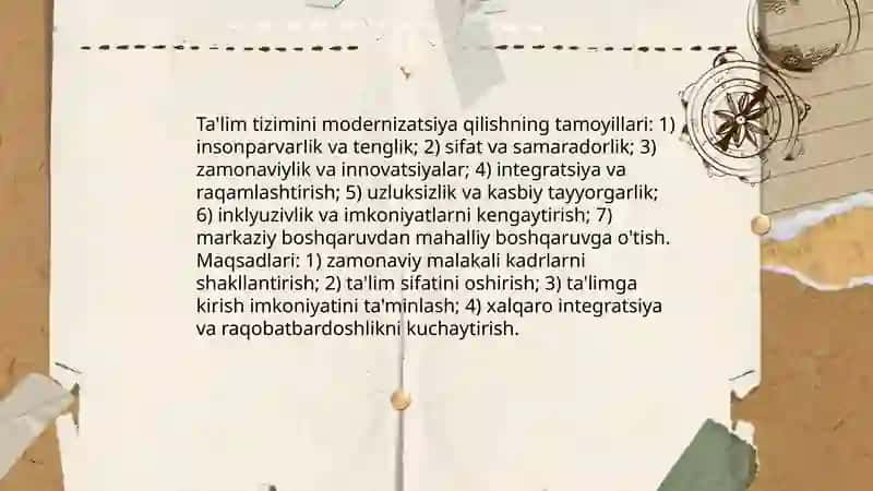 Ozbekiston Respublikasida talim tizimini rivojlantirishning konseptual asoslari 3