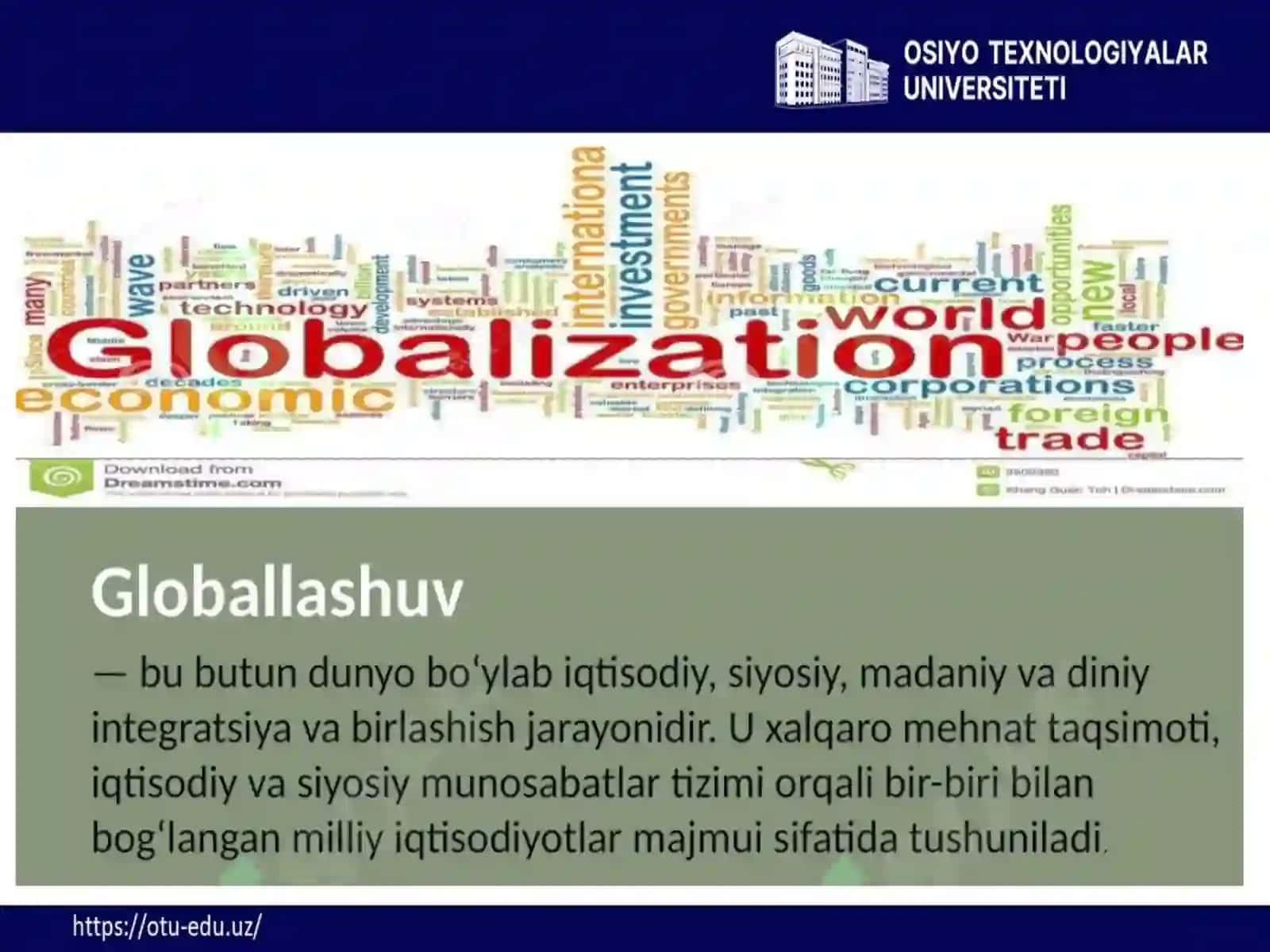 Global iqtisodiyot fanidan tayyorlagan taqdimoti 3