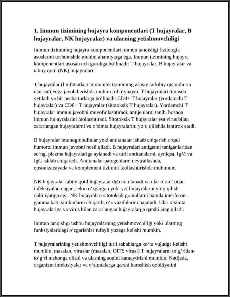 IMMUN TANQISLIGI FIZIOLOGIK ASOSLARI 3