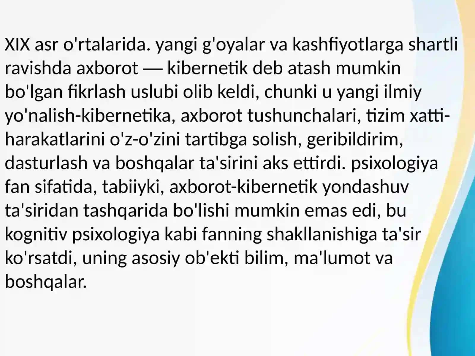 XIX ASRNING IKKINCHI YARMI XX ASRNING BIRINCHI CHORAGIDA TURKISTON O'LKASIDA TARBIYA MAKTAB VA PEDAGOGIK FIKRLAR 3