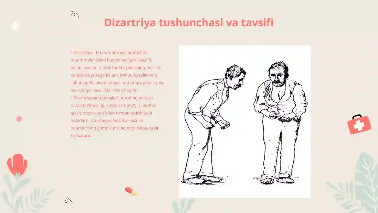 Dizartriya shakllarini sxemalashtiring 3