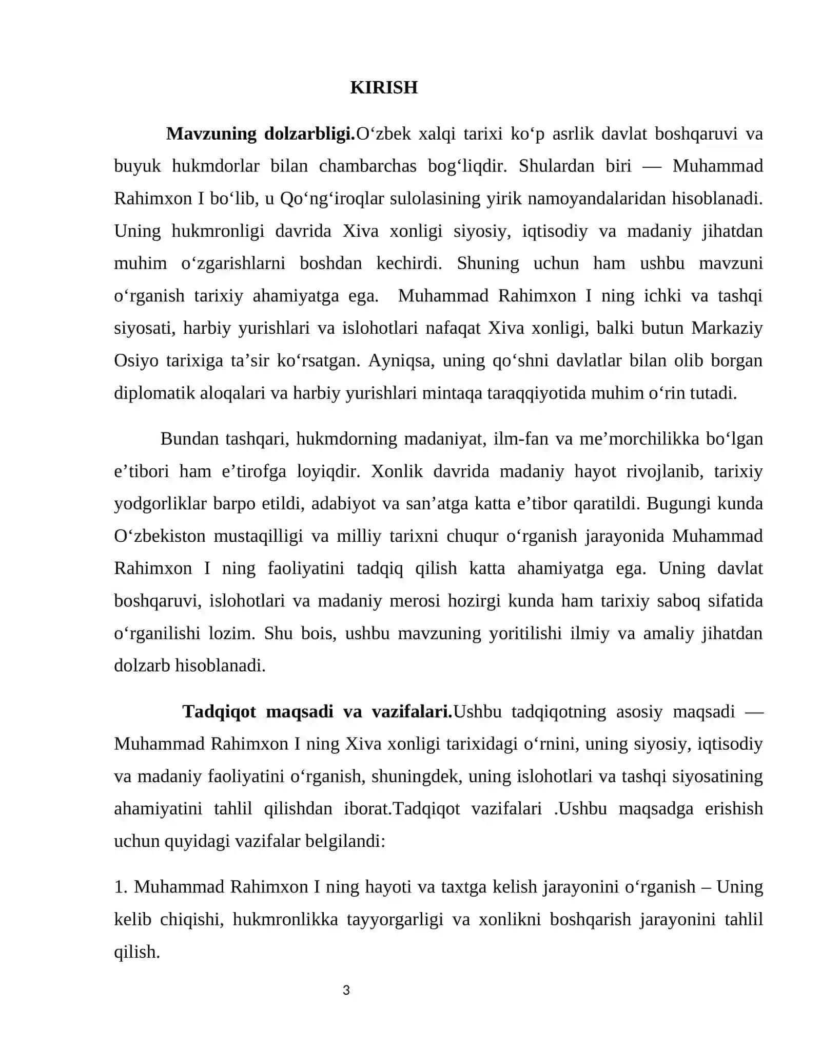 Muhammad Rahimxon I - qoʻngʻiroqlar sulolasining yirik namoyandasi 3
