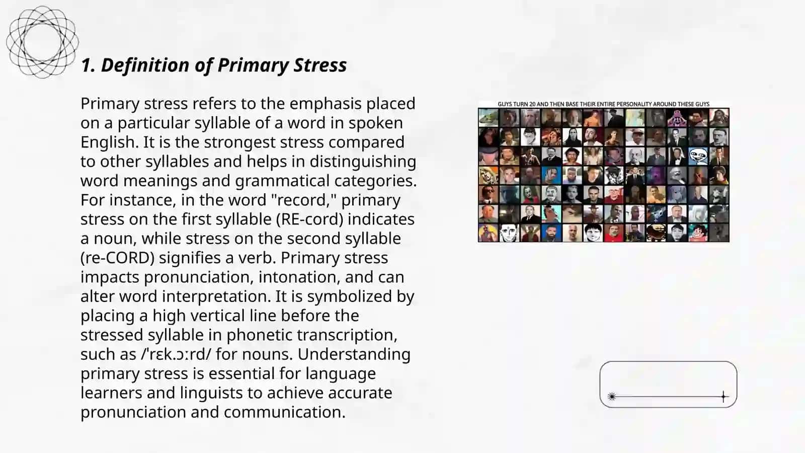 Understanding primary and secondary stress 3