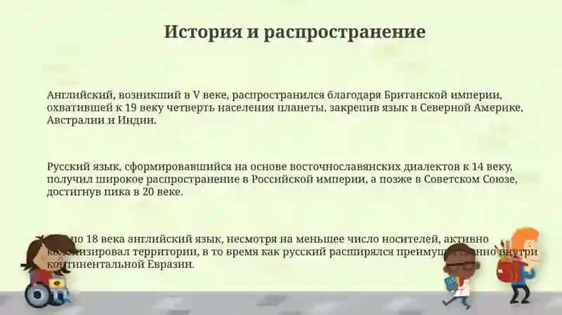 "Английский и русский языки в мировом сообществе" 3