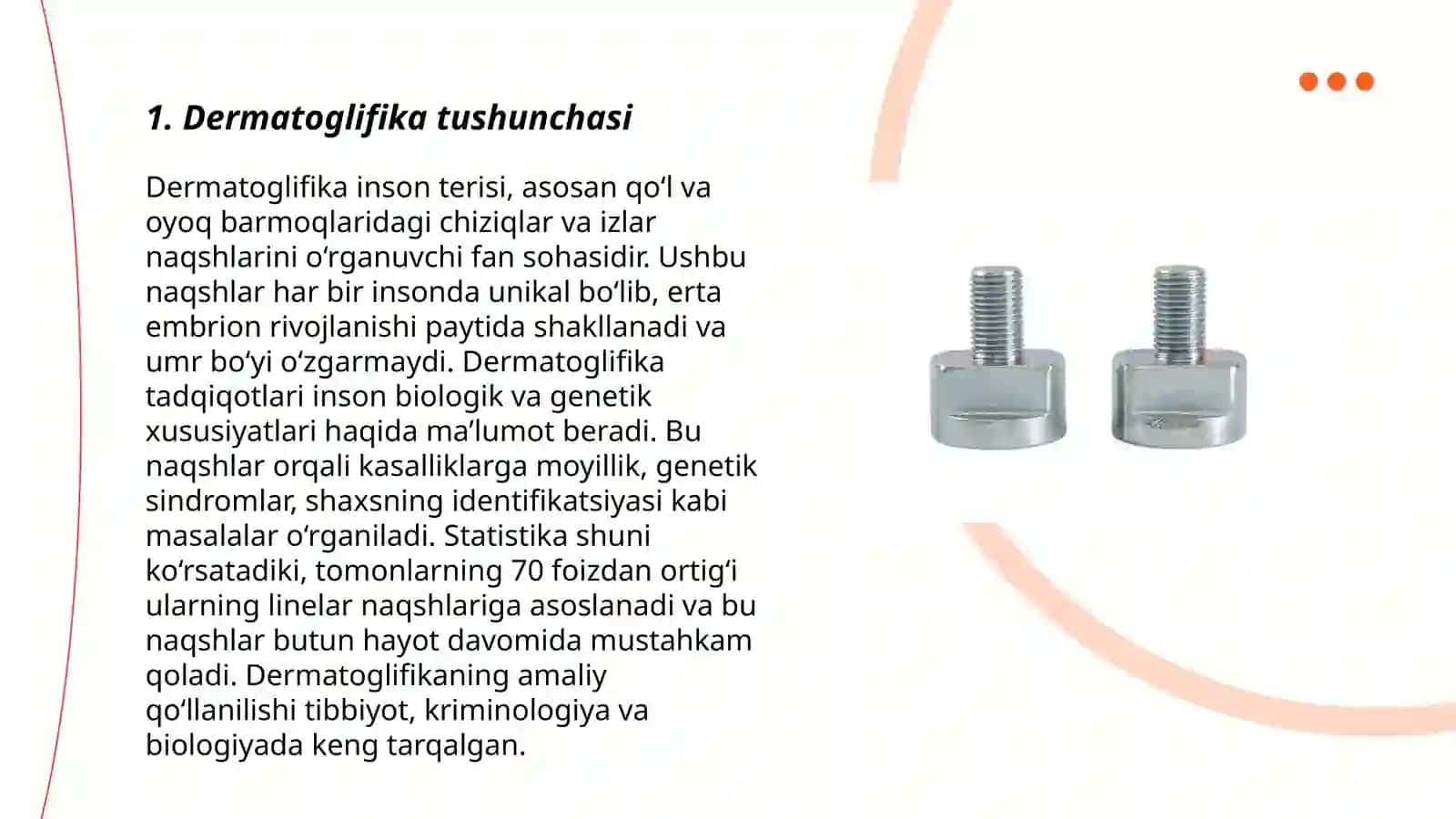 Dermatoglifika usuli haqida 3
